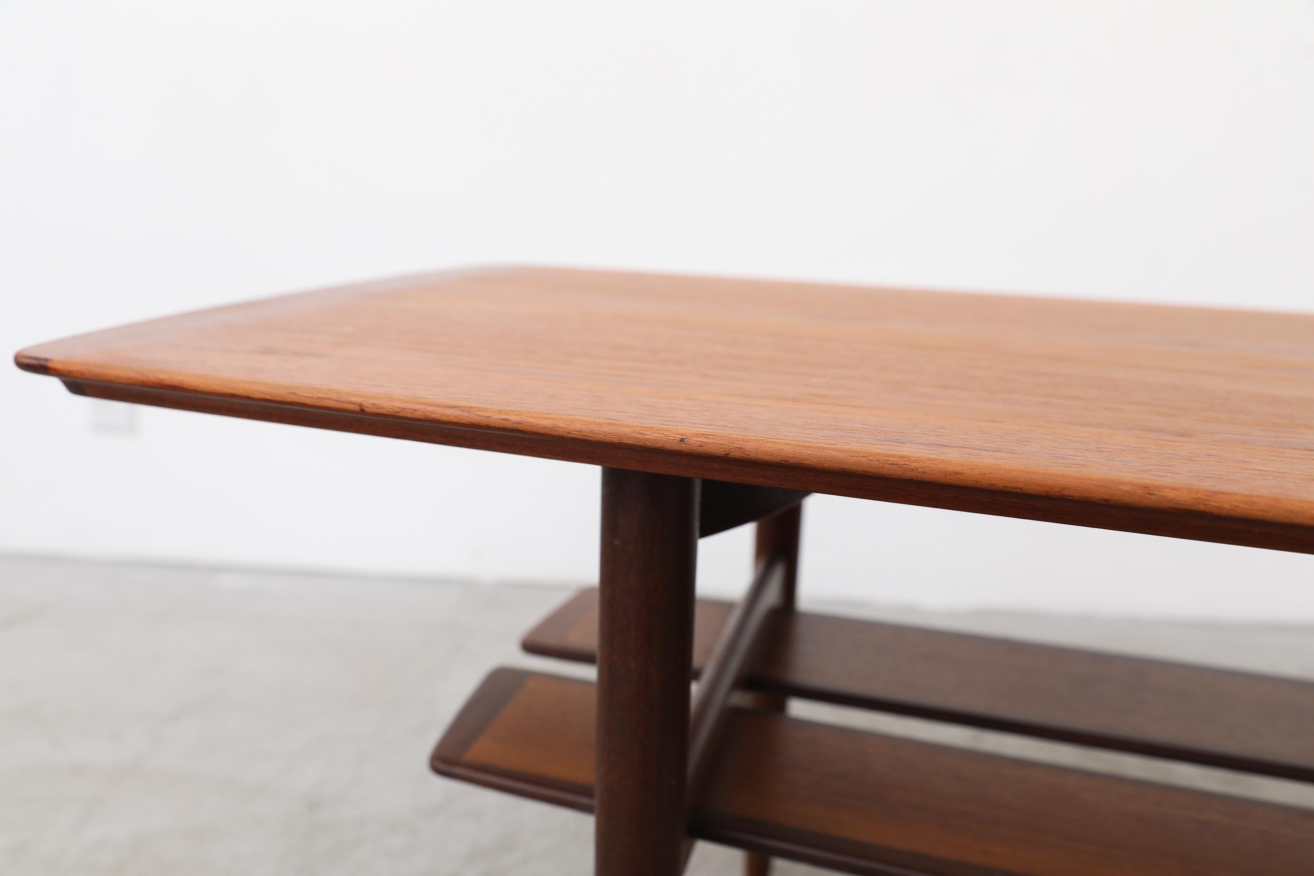 Johannes Andersen Modernist Coffee Table with Lower Shelf 6