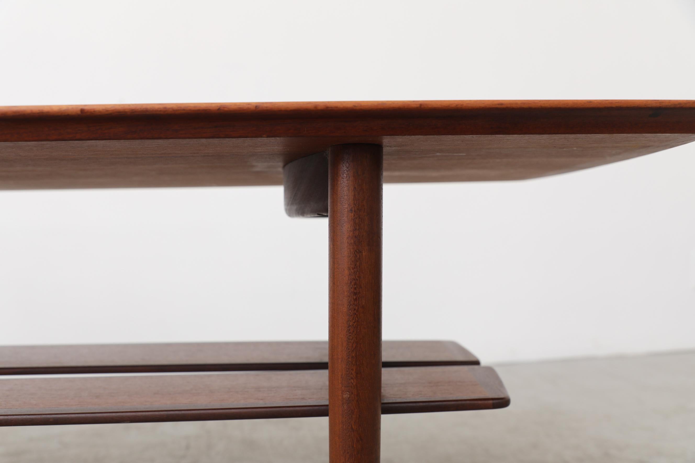 Johannes Andersen Modernist Coffee Table with Lower Shelf 8