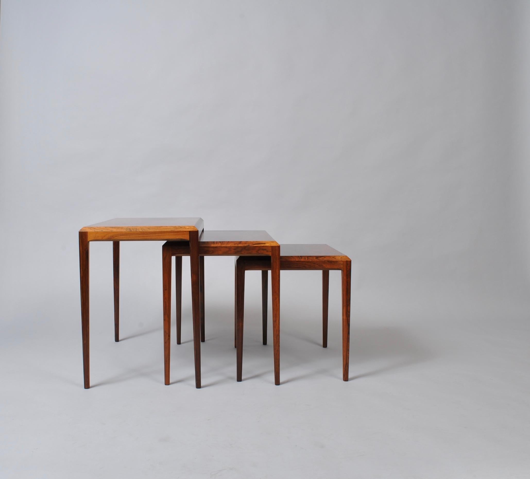 Johannes Andersen Nest of Tables In Good Condition In London, GB