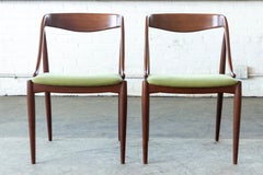 Coppia di sedie da scrivania o laterali di Johannes Andersen per Uldum, anni '60