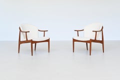 Johannes Andersen: Loungesesselpaar CFC Silkeborg, Dänemark, 1960