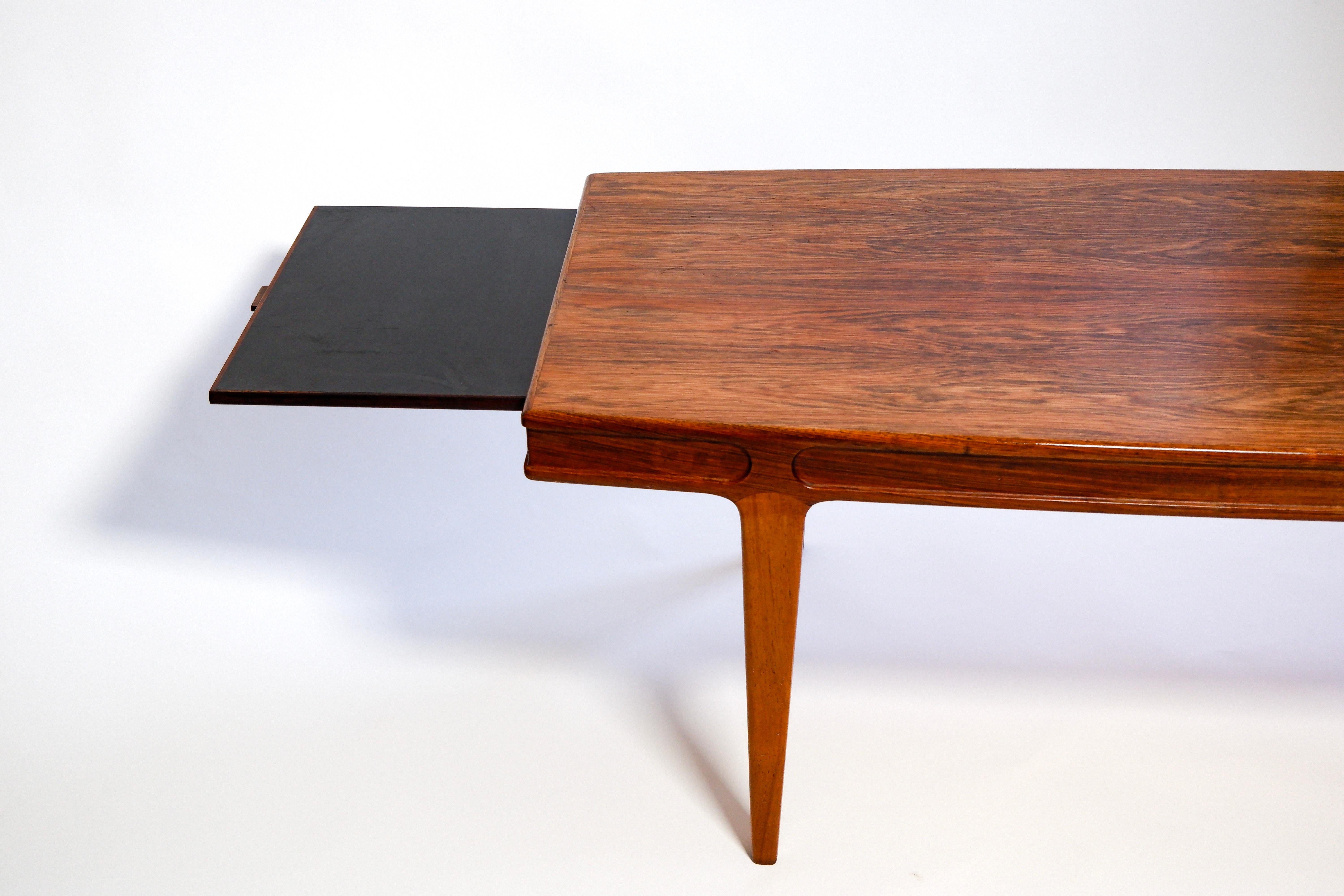 Johannes Andersen, rosewood coffee table, circa 1960, denmark 1