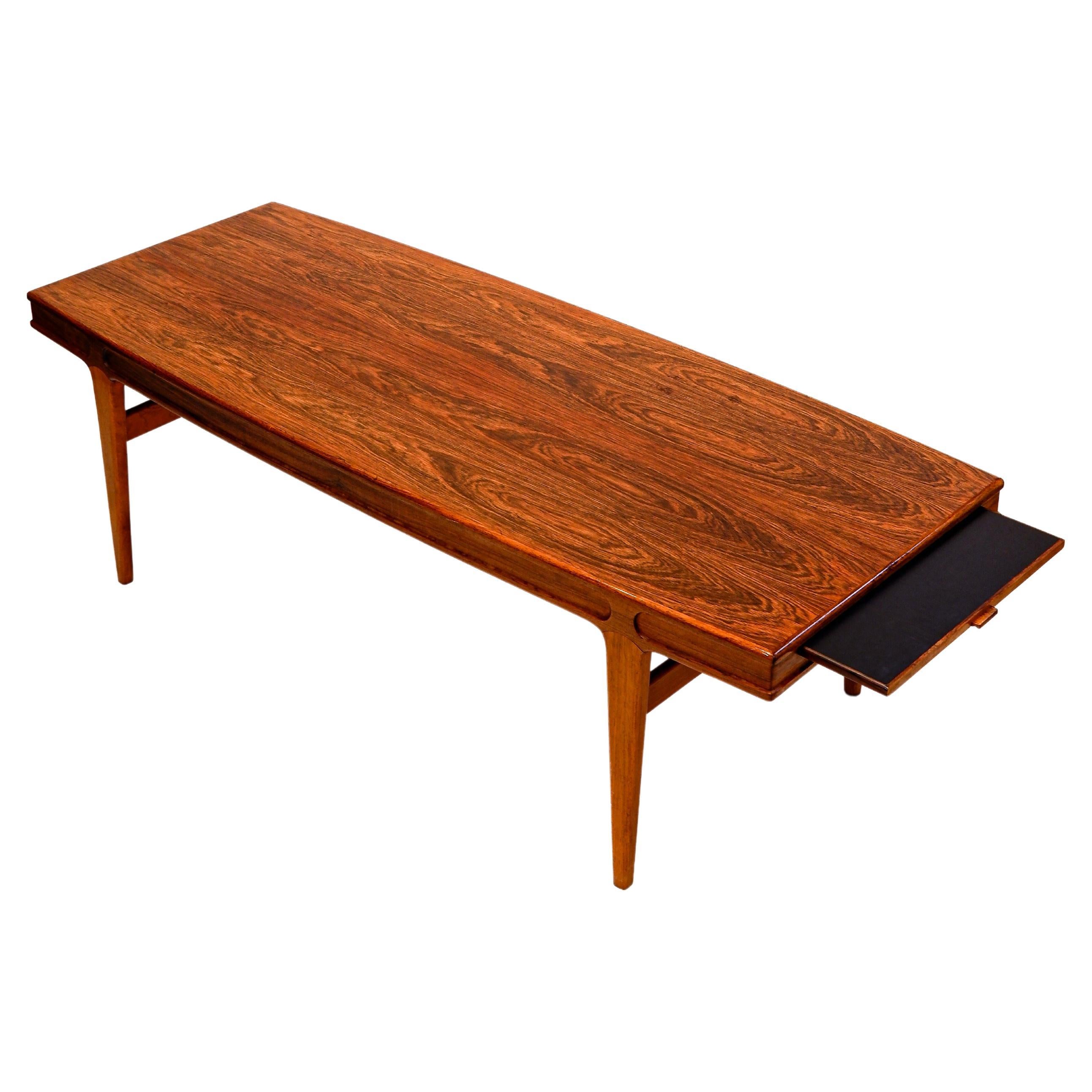 Johannes Andersen, rosewood coffee table, circa 1960, denmark