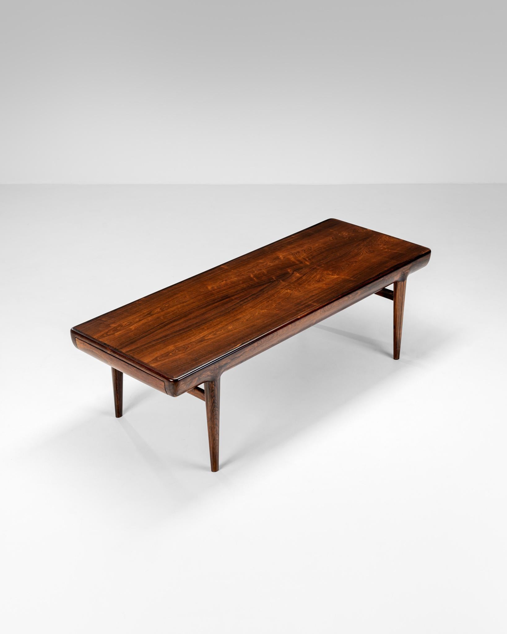 Mid-Century Modern Johannes Andersen Rosewood Coffee Table for CFC Silkeborg, Denmark C1960 For Sale