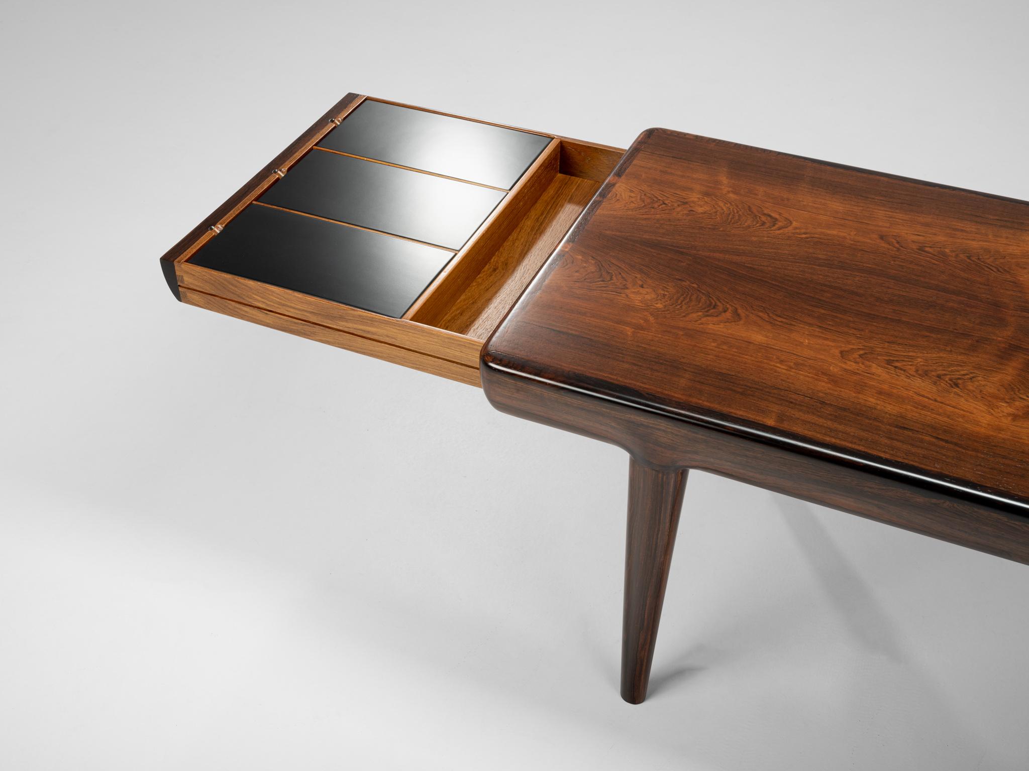 Johannes Andersen Rosewood Coffee Table for CFC Silkeborg, Denmark C1960 For Sale 1
