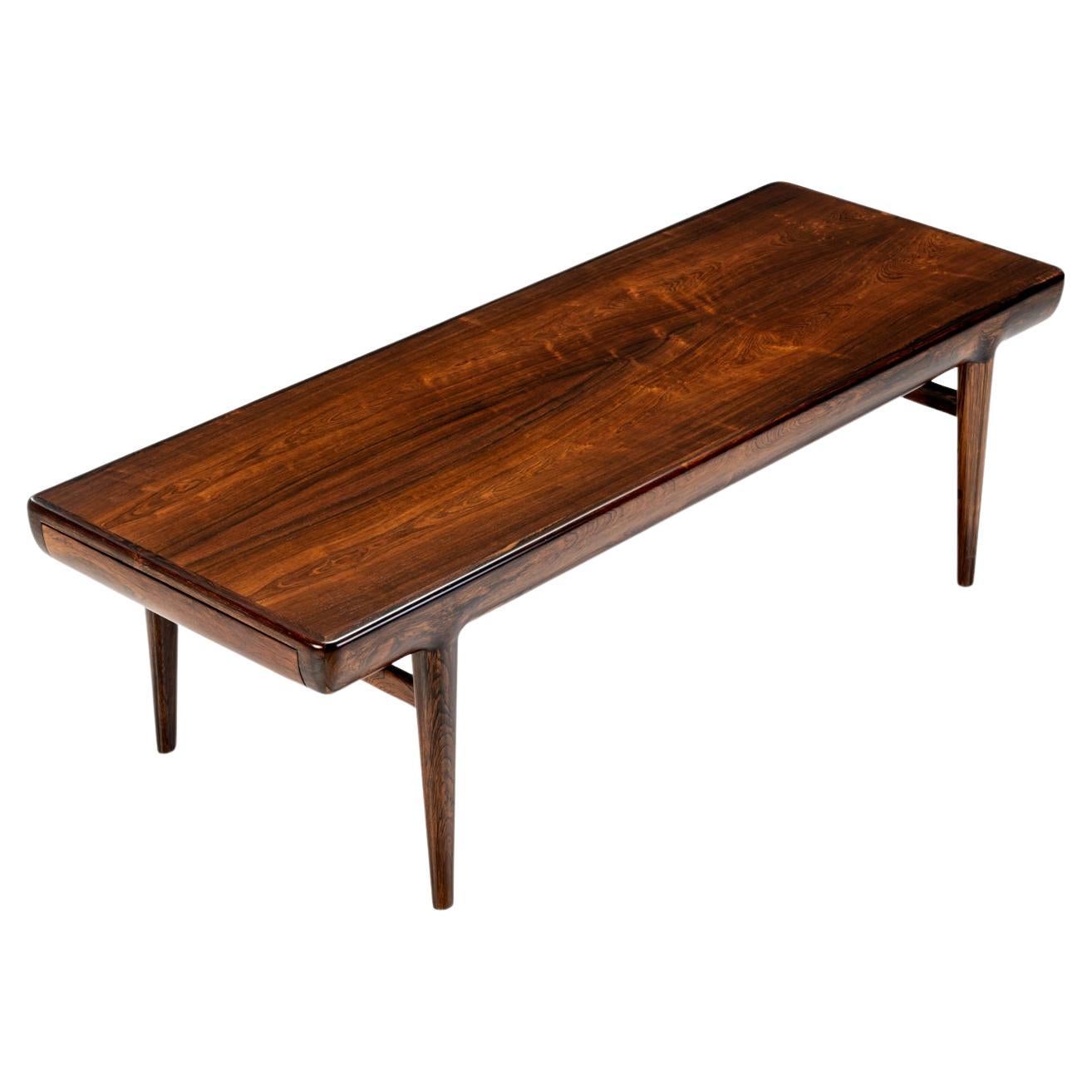 Johannes Andersen Rosewood Coffee Table for CFC Silkeborg, Denmark C1960 For Sale