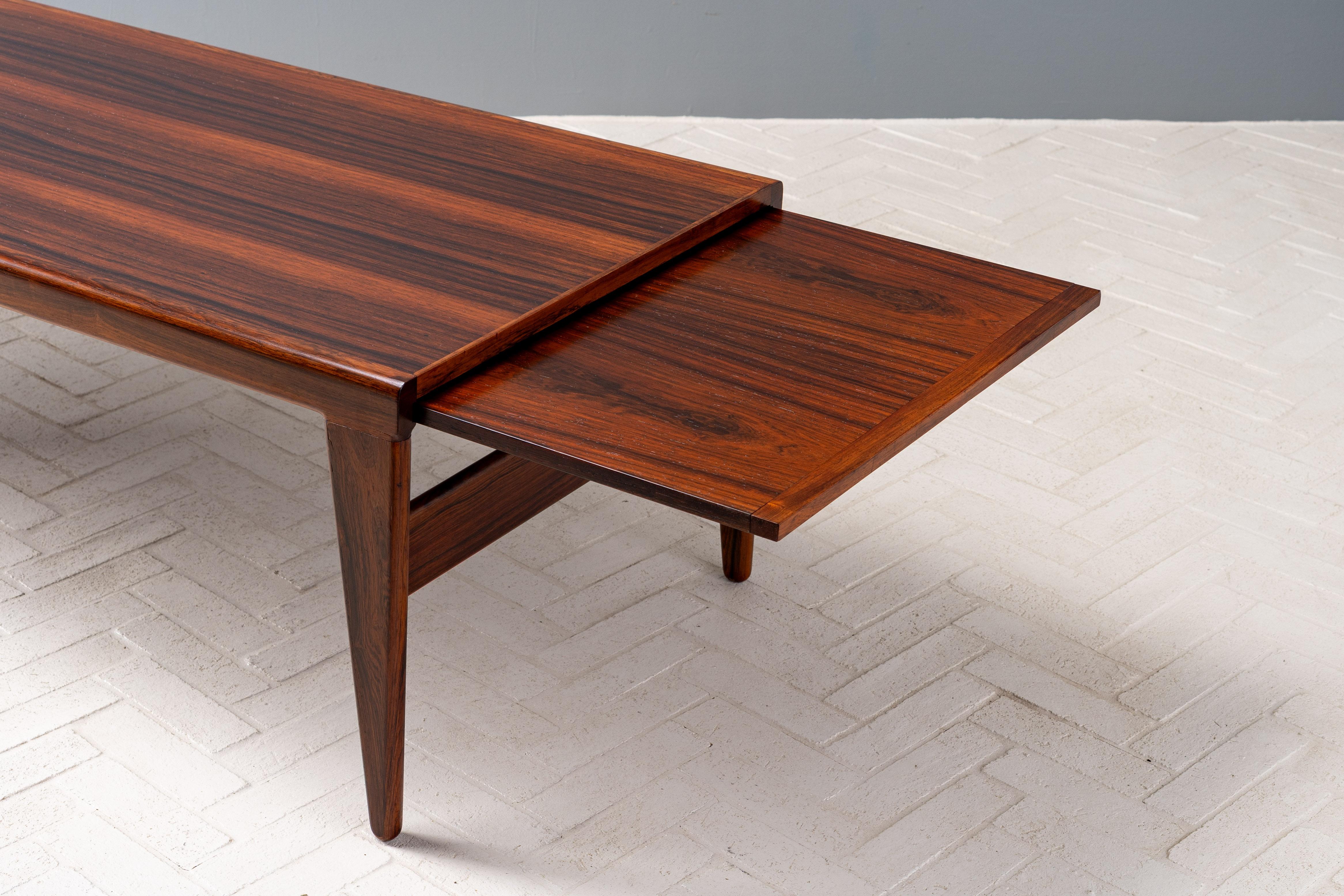 Johannes Andersen Rosewood Coffee Table For Sale 6