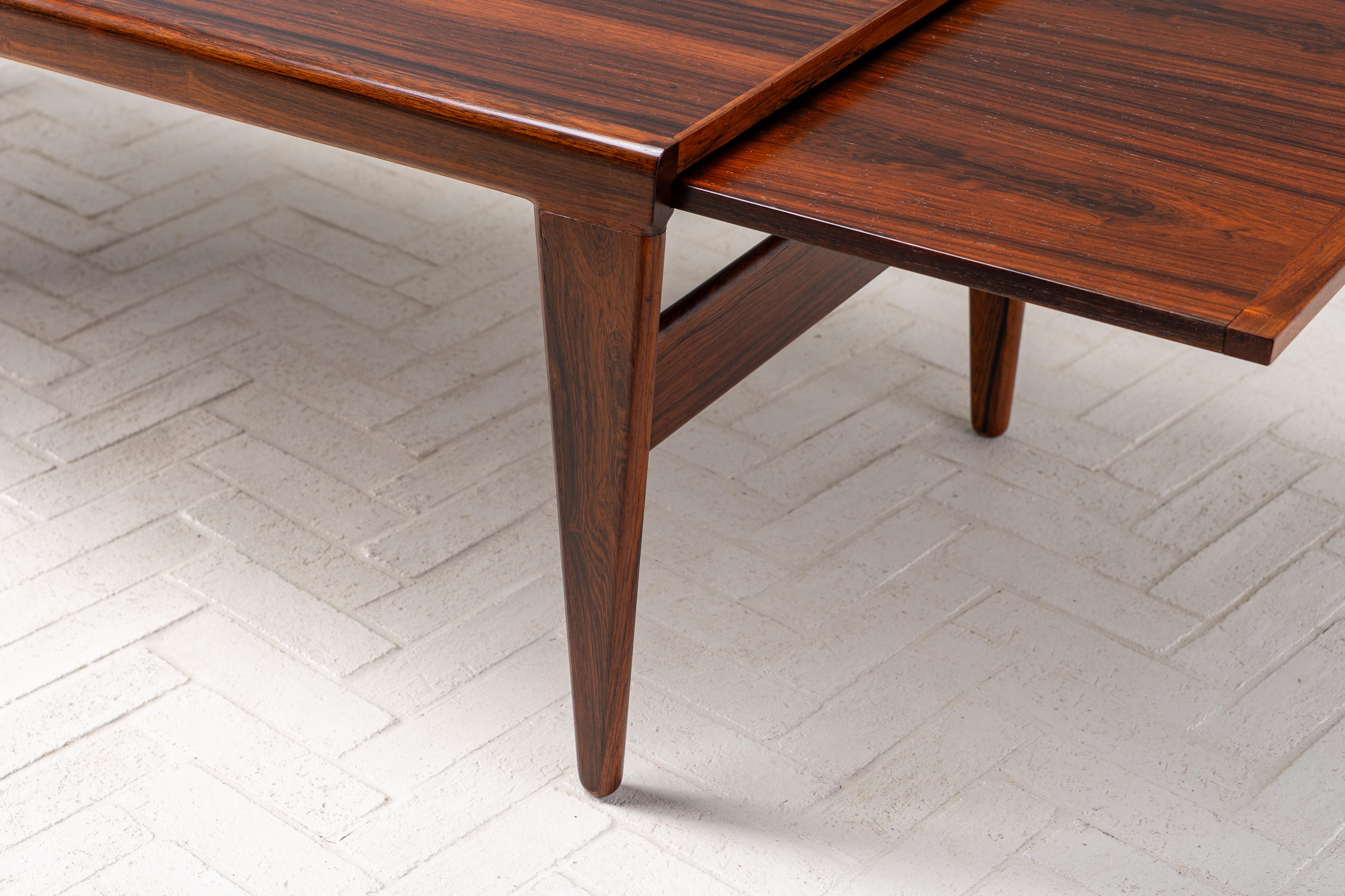 Johannes Andersen Rosewood Coffee Table For Sale 7
