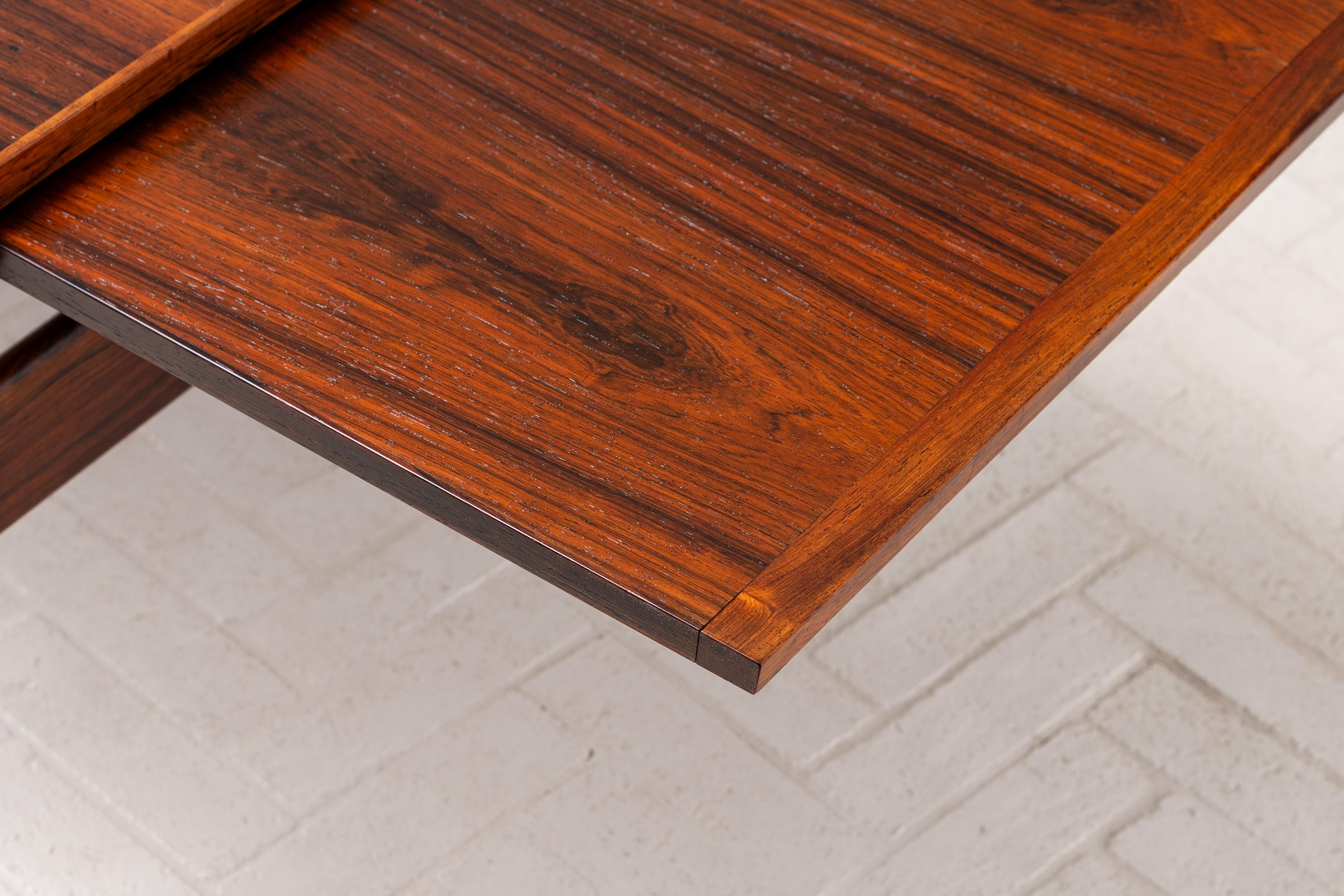 Johannes Andersen Rosewood Coffee Table For Sale 8