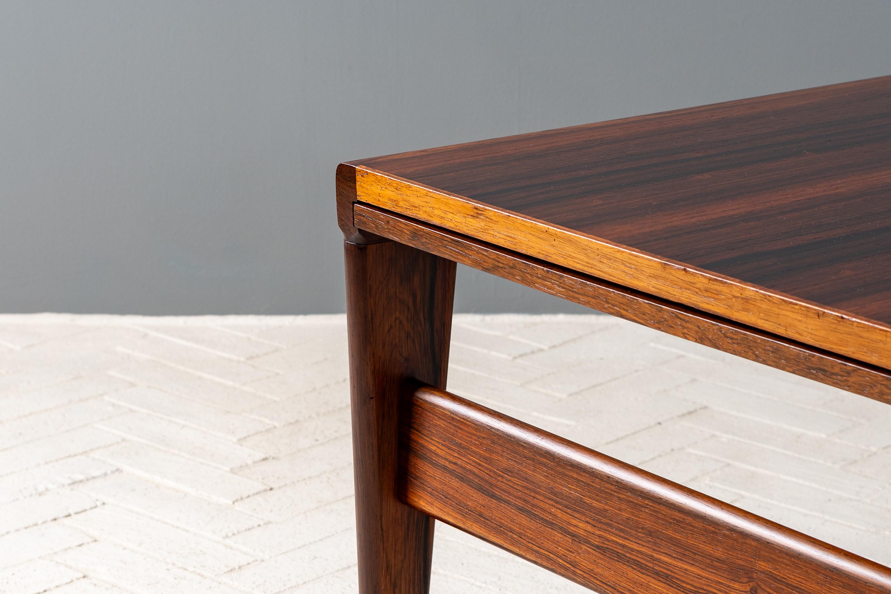 Johannes Andersen Rosewood Coffee Table For Sale 11