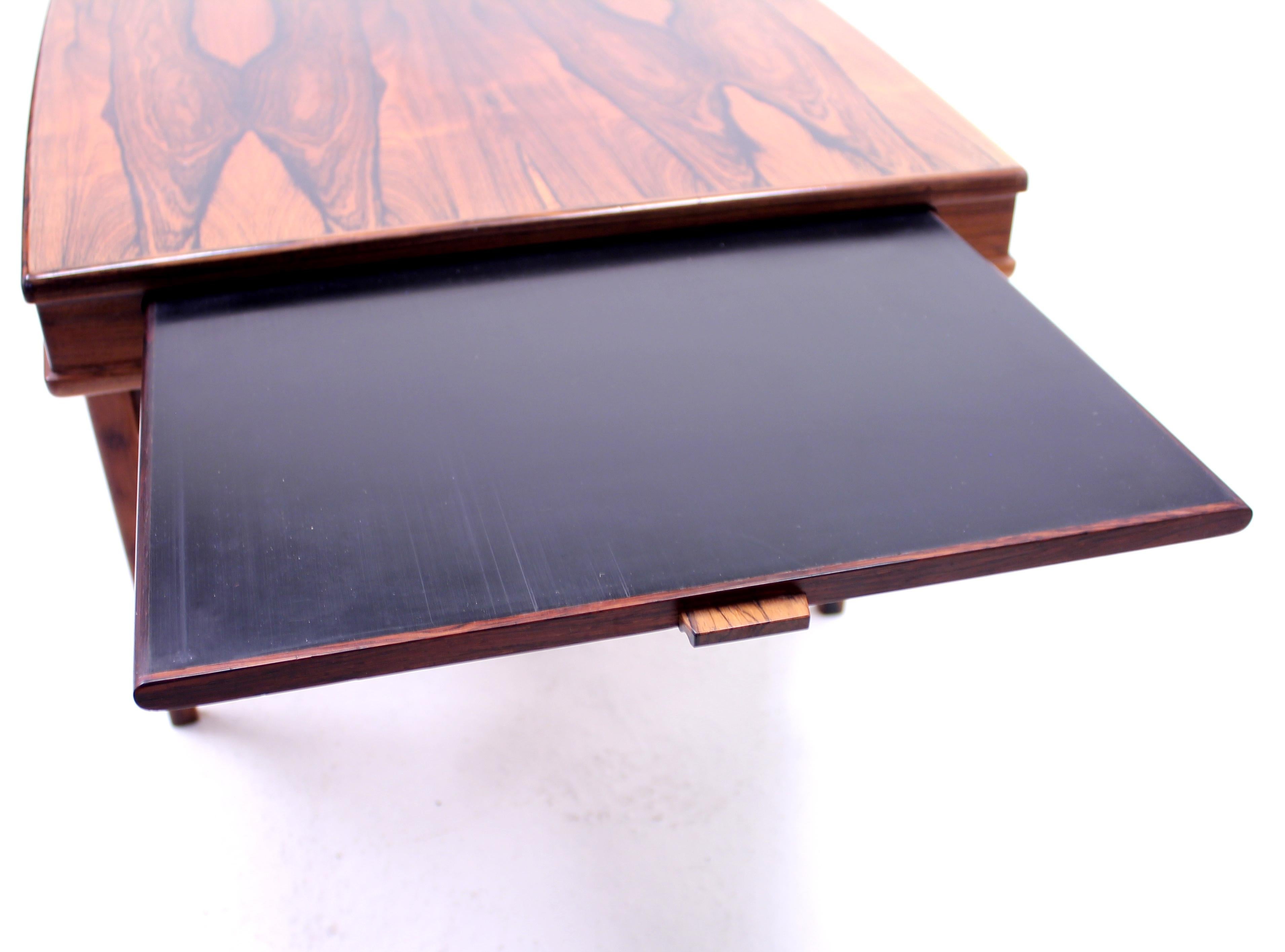 Johannes Andersen, Rosewood Coffee Table for Trensum, 1960s 4