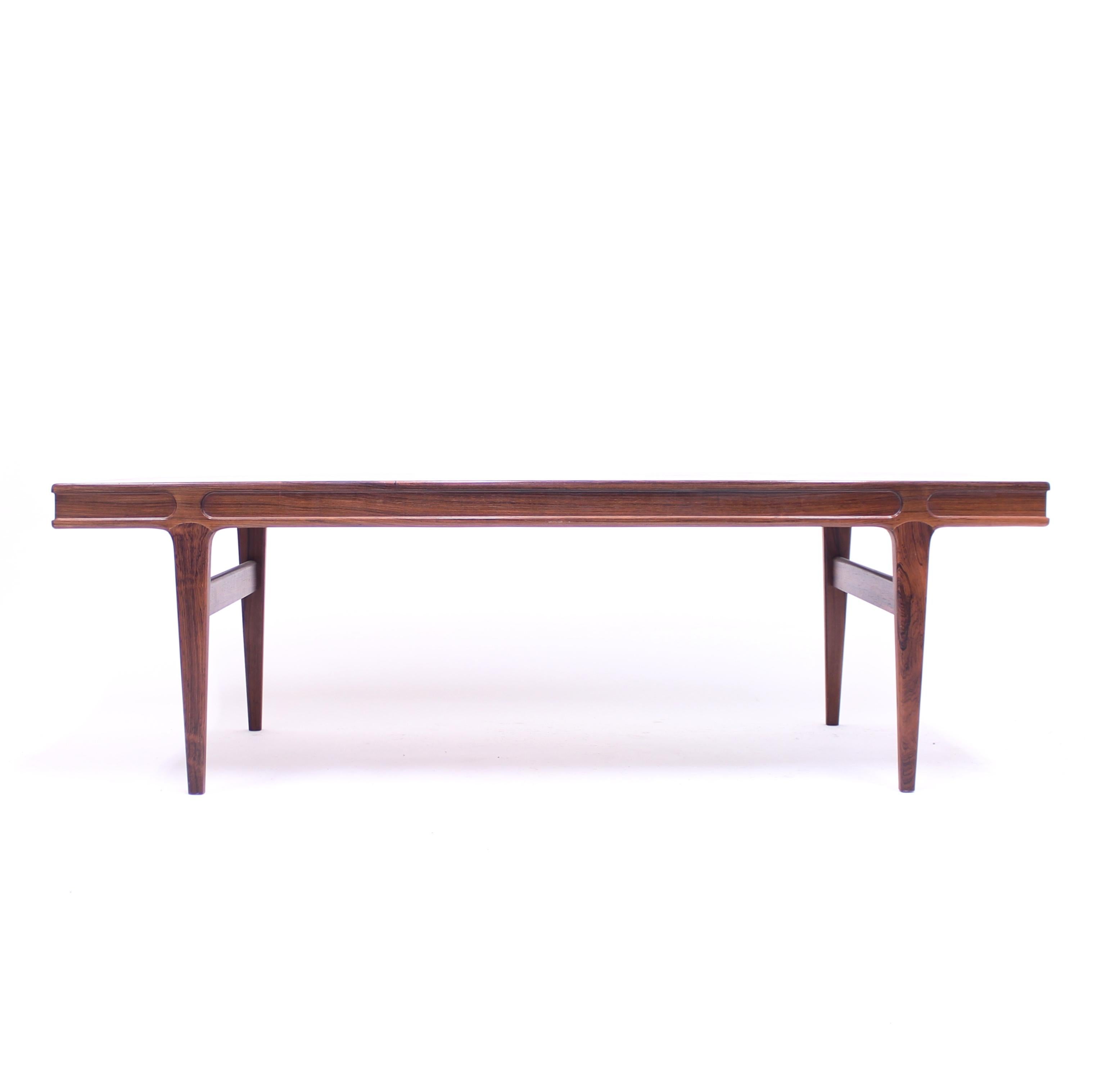 Johannes Andersen, Rosewood Coffee Table for Trensum, 1960s 1