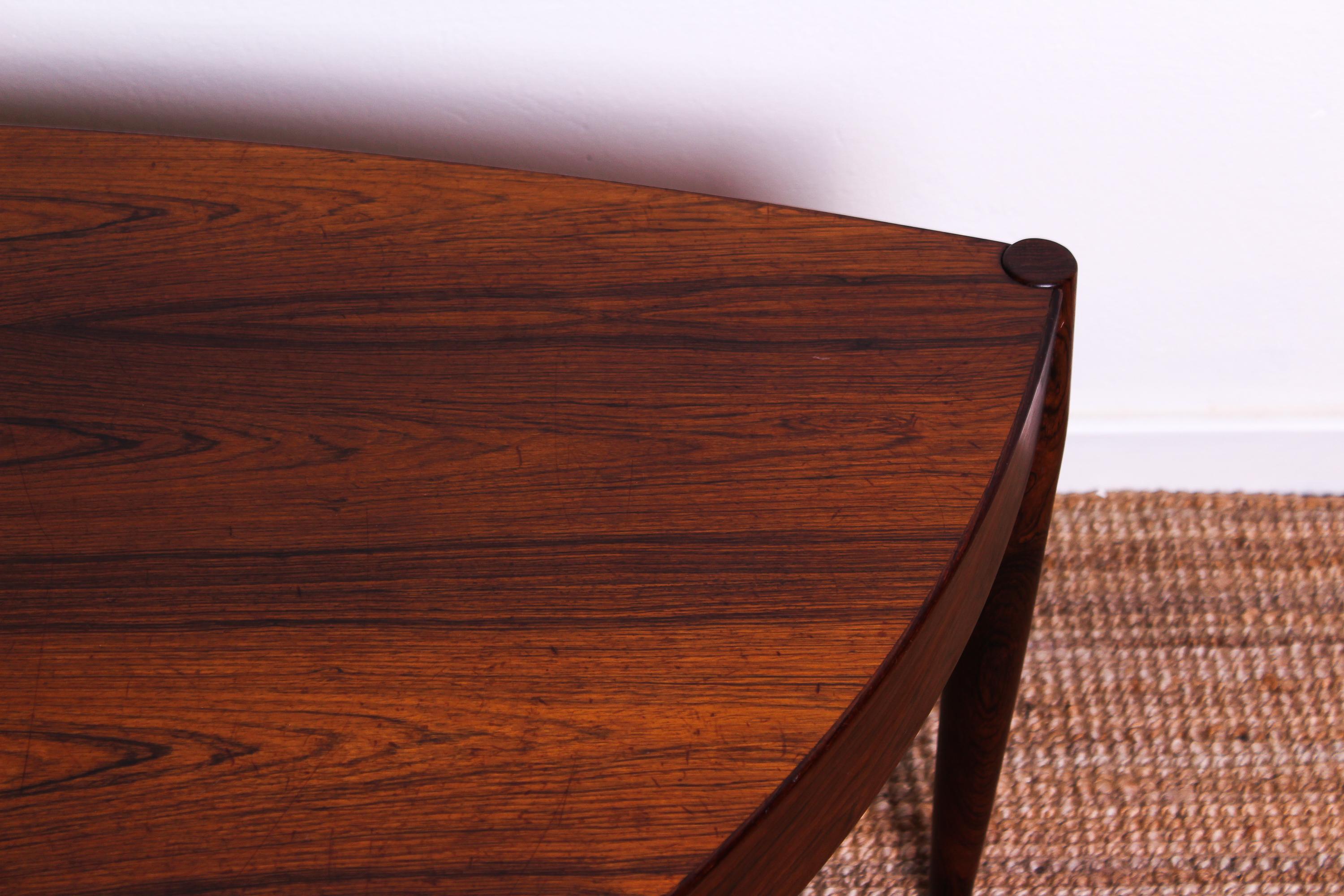 Johannes Andersen Rosewood Coffee Table for Tresnum, 1950s For Sale 5