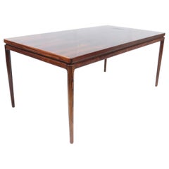 Johannes Andersen Rosewood Dining Table Christian Linneberg, Denmark, 1964