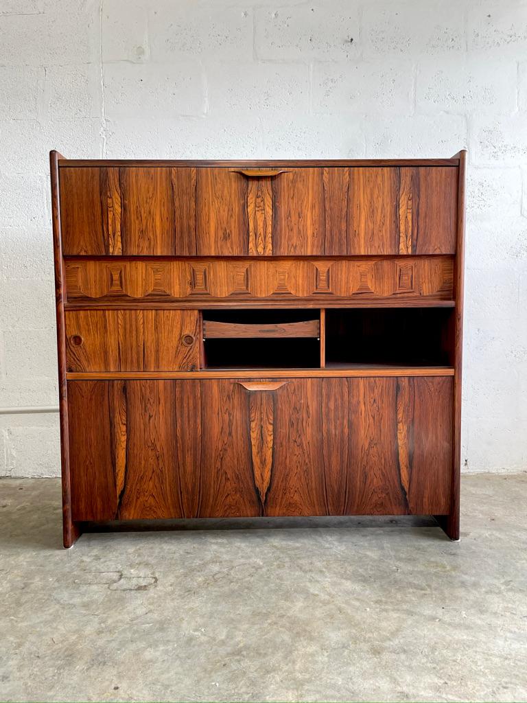 Danish Modern Freestanding Dry Bar by Johannes Andersen. Model SK 661