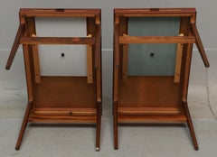 Johannes Andersen Rosewood Nightstands, Mid-Century Modern, 1960