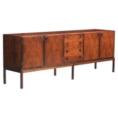 Retro Johannes Andersen Rosewood Sideboard Produced by Bernhard Pedersen & Son