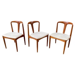 Johannes Andersen Sculpted "Juliane" Teak Chairs