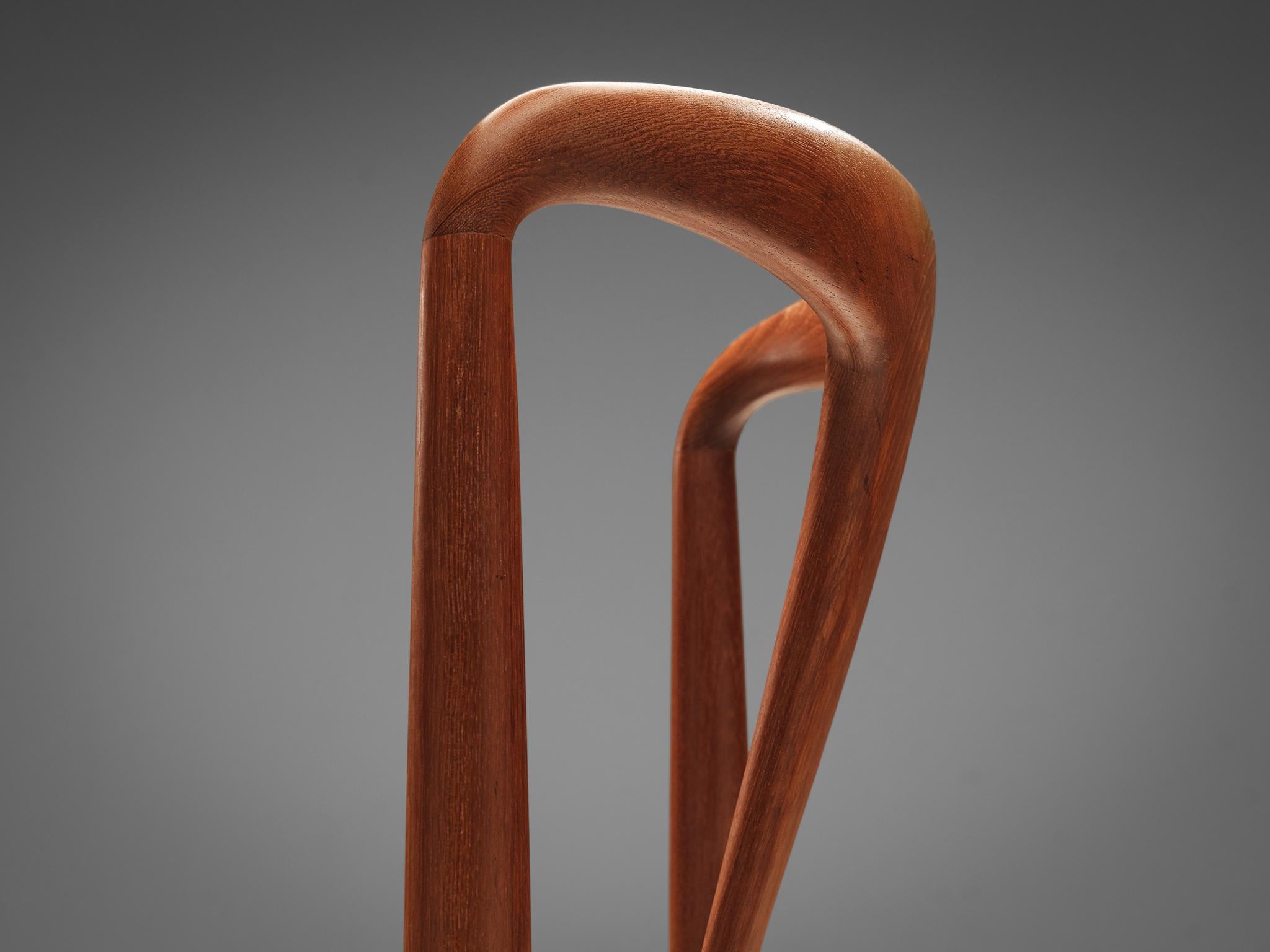 Johannes Andersen Set of 'Juliane' Dining Chairs in Teak 1