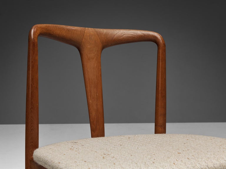 Johannes Andersen Set of Six 'Juliane' Dining Chairs in Teak For Sale 3