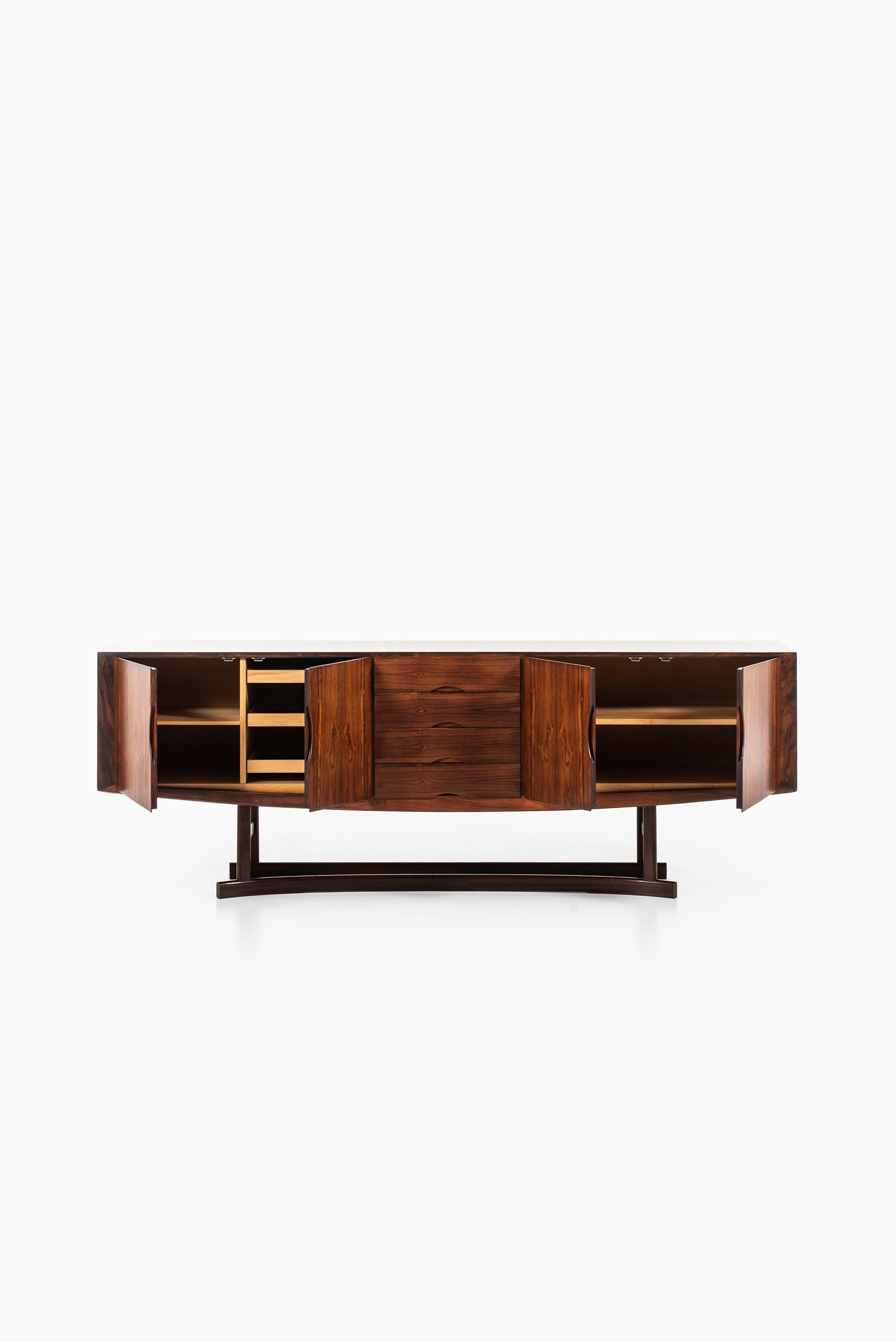 Mid-20th Century Johannes Andersen Sideboard Model HB20 Produced by Hans Bech in Denmark