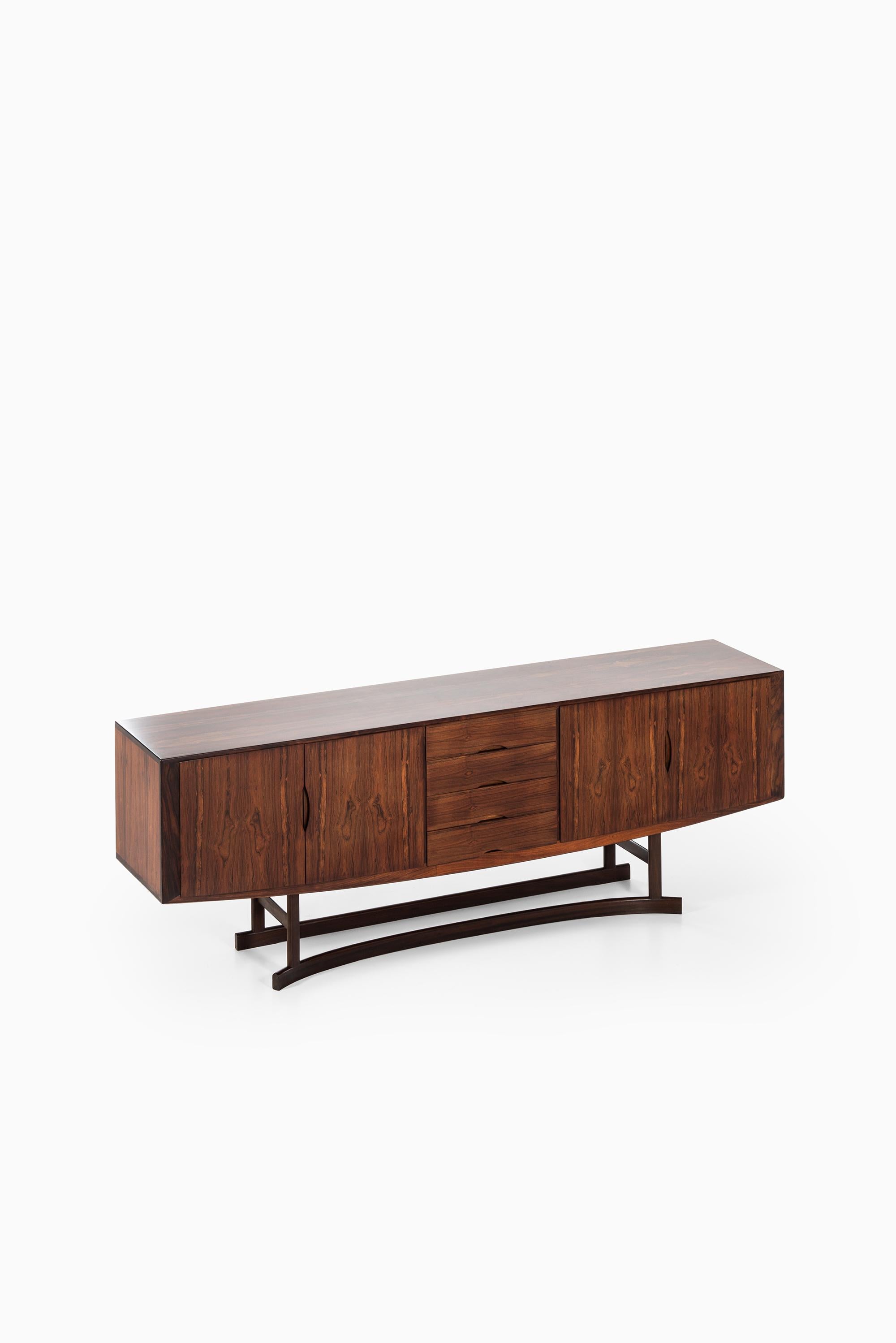 Johannes Andersen Sideboard Model HB20 Produced by Hans Bech in Denmark 1