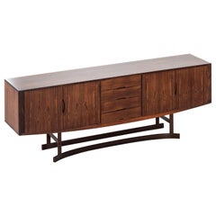 Johannes Andersen Sideboard Model HB20 Produced by Hans Bech in Denmark