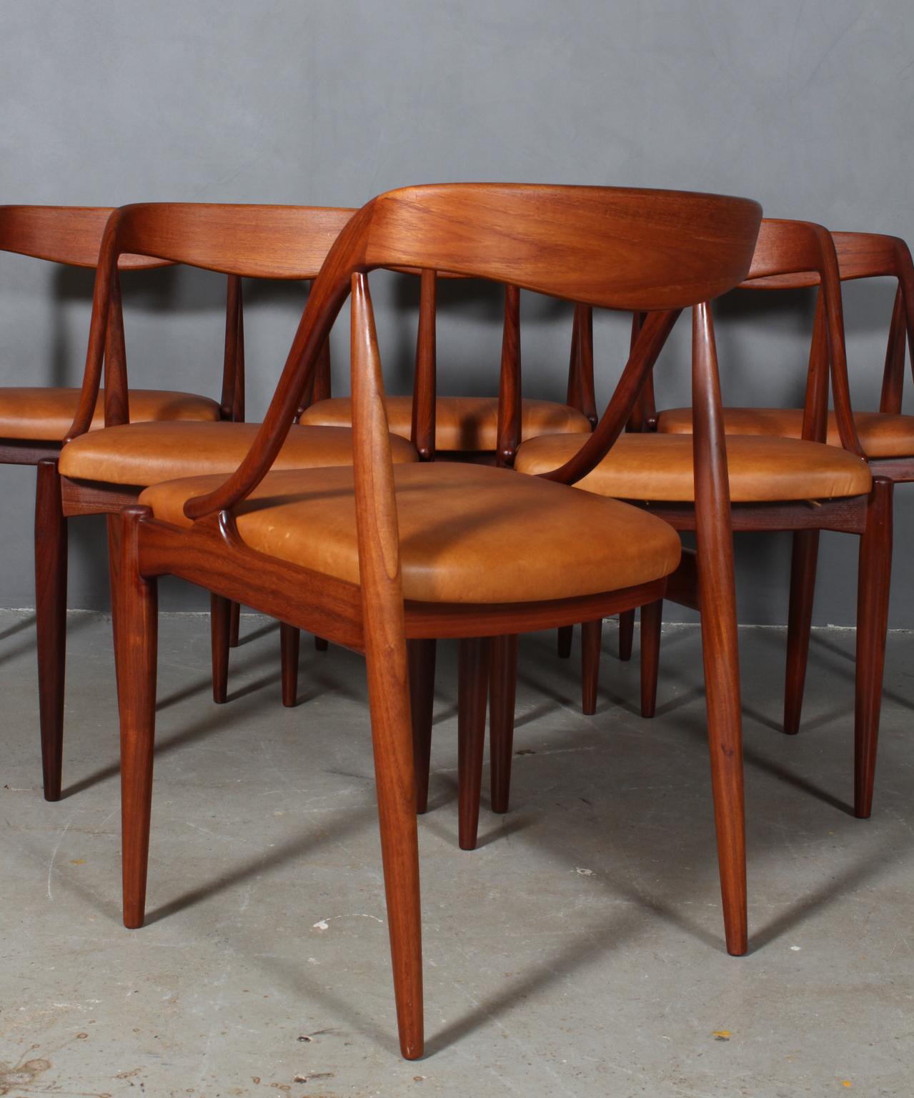 Johannes Andersen Six Dining Chairs 1