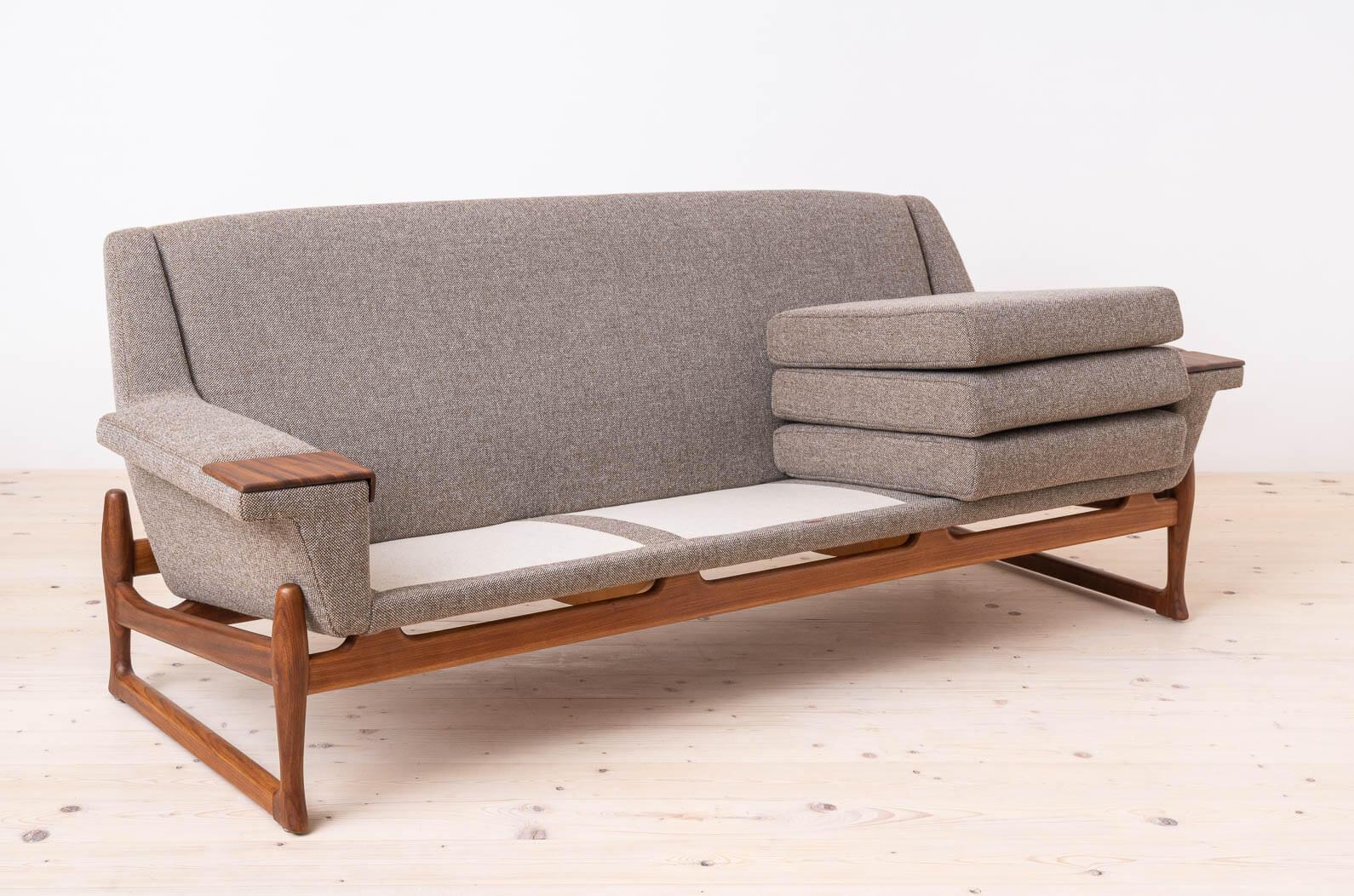 Sofá Johannes Andersen Excelente, AB Trensums Fåtöljfabrik, KVADRAT Retapizado Textil en venta
