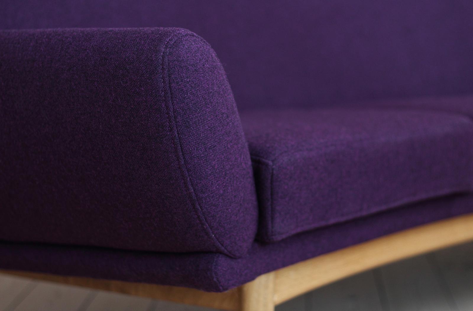 Johannes Andersen Sofa for AB Trensums Reupholstered in Kvadrat Fabric, 1950s 5
