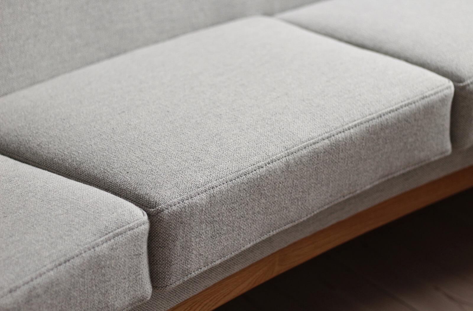 Johannes Andersen Sofa for AB Trensums Reupholstered in Kvadrat Fabric, 1950s 7