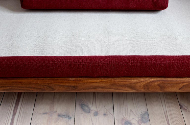 Johannes Andersen Sofa for AB Trensums reupholstered in Kvadrat Fabric