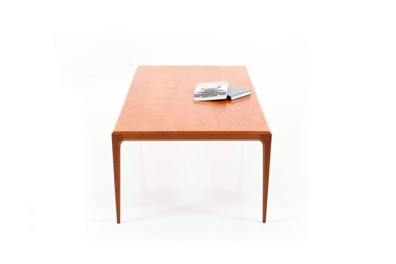 Scandinavian Modern Johannes Andersen Sofa Table in Teak