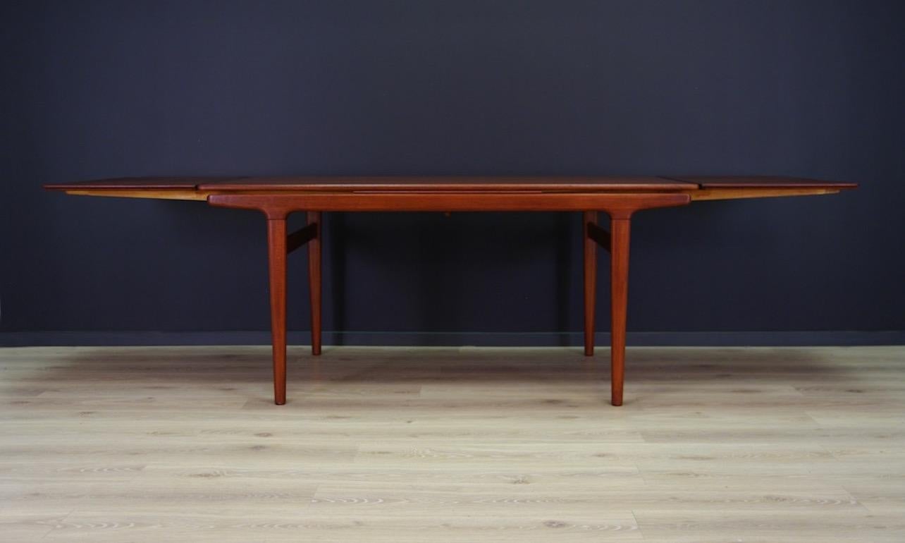 Johannes Andersen Table Danish Design Teak, 1960-1970 7