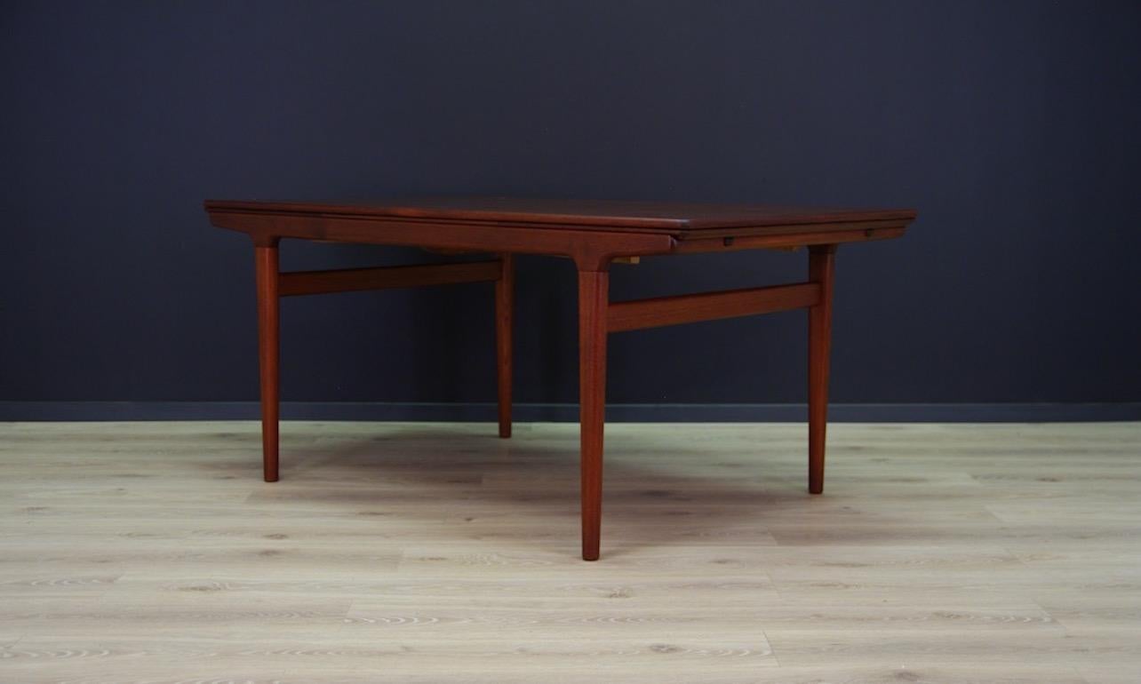 Mid-Century Modern Johannes Andersen Table Danish Design Teak, 1960-1970