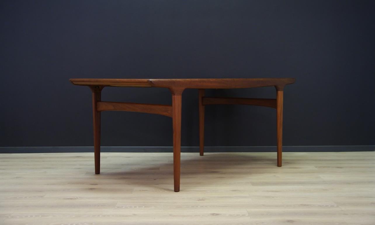 Mid-Century Modern Johannes Andersen Table Teak Danish Design