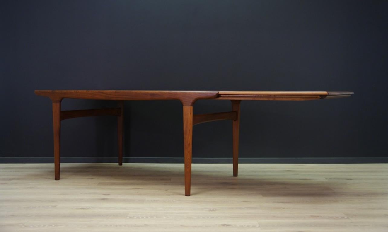 Veneer Johannes Andersen Table Teak Danish Design