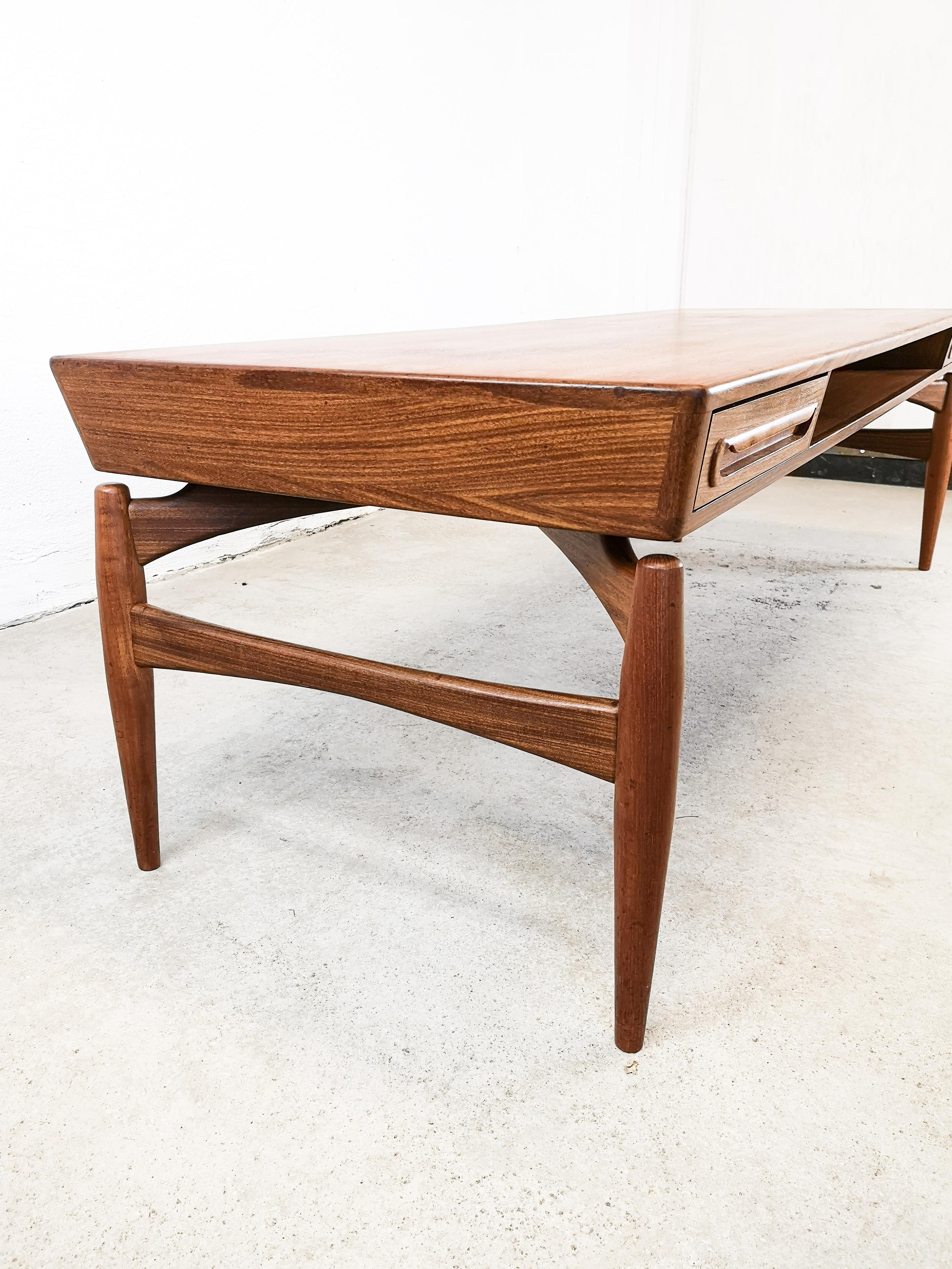 Johannes Andersen Teak Coffee Table for Trensum 4