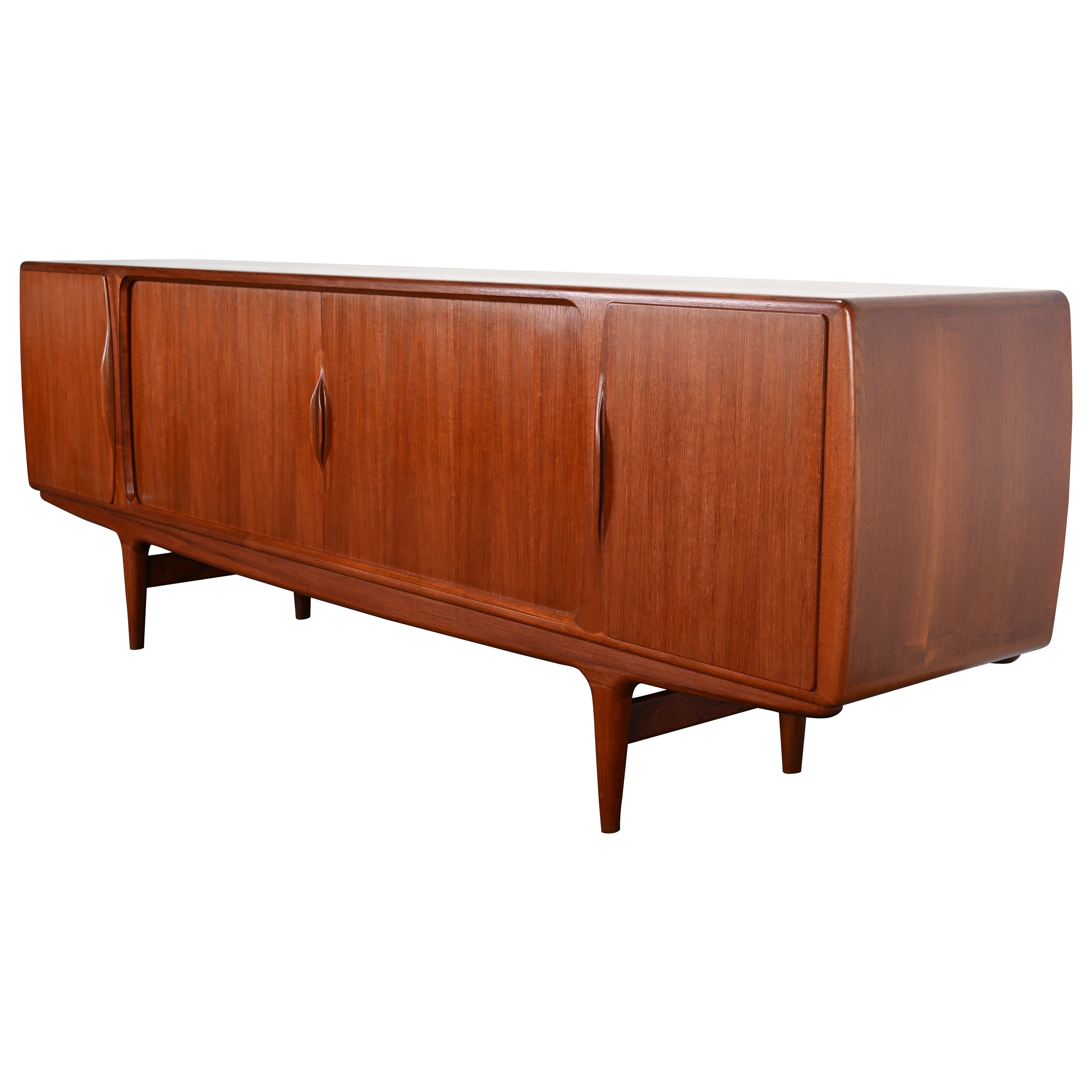 Johannes Andersen Teak Credenza, 1950s