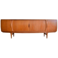 Used Johannes Andersen Teak Credenza Model 19 for Uldum Mobelfabrik, circa 1955