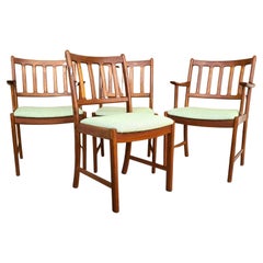 Johannes Andersen Teak Dining Chairs for Uldum Møbelfabrik, Set of 4
