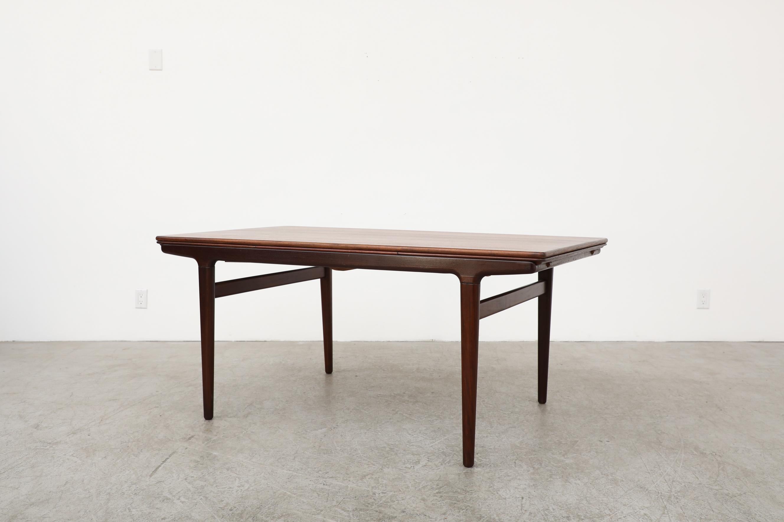 Mid-Century Modern Johannes Andersen Teak Dining Table for Uldum Mobelfabrik