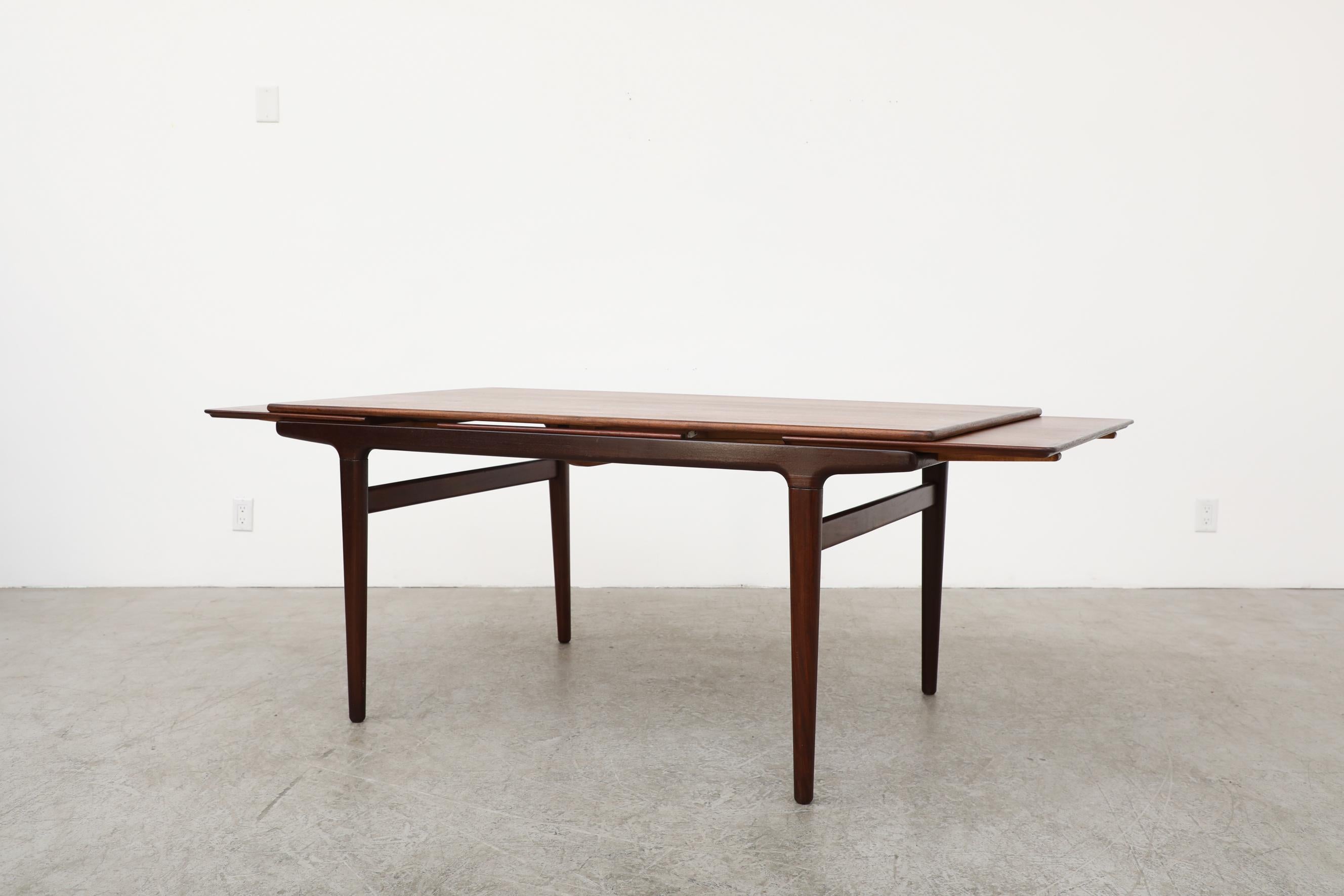 Danish Johannes Andersen Teak Dining Table for Uldum Mobelfabrik