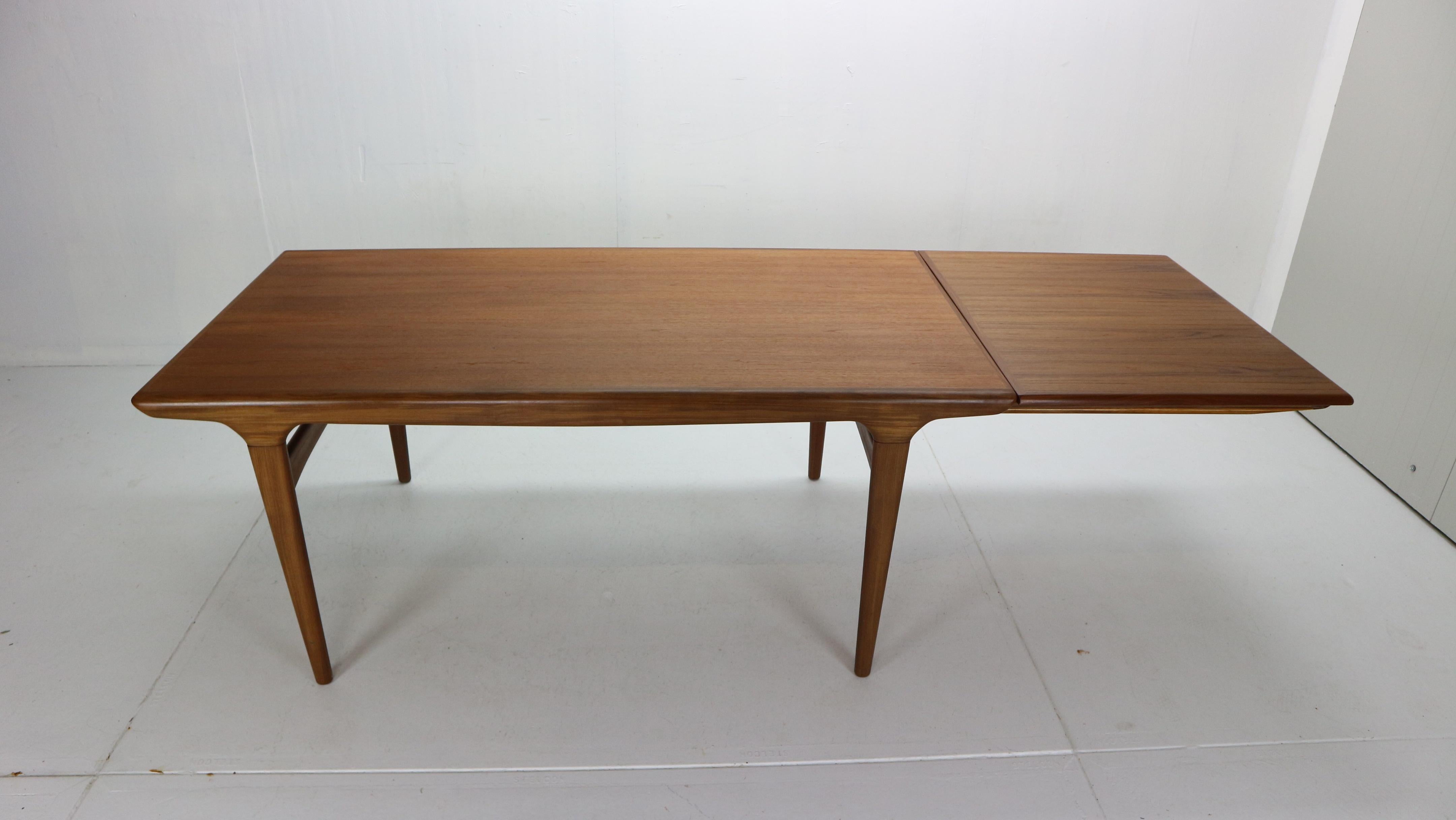 Johannes Andersen Teak Dinning Room Set for Uldum Møbelfabrik, 1960s, Denmark In Good Condition In The Hague, NL