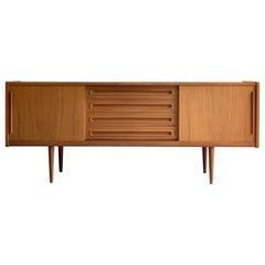 Johannes Andersen Teak Sideboard Credenza Midcentury Danish for Silkeborg