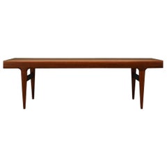 Johannes Andersen Teak Table Vintage 1970s Danish Design Johannes Andersen Teak Table Vintage 1970s Danish Design