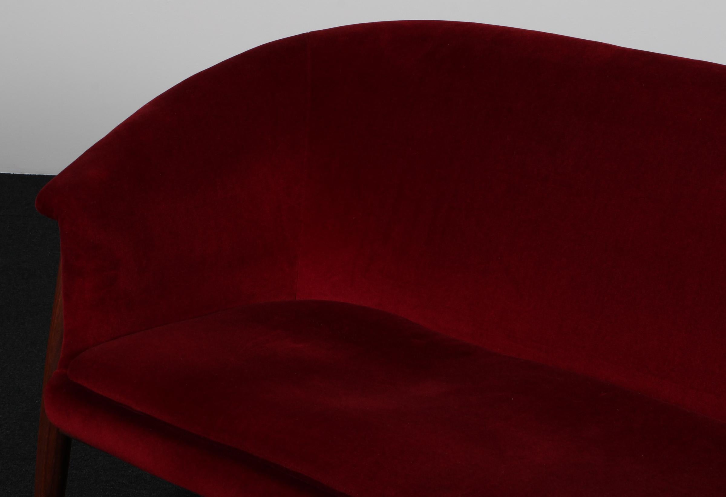 Danois Johannes Andersen Canapé deux places, années 1960, Suède en vente