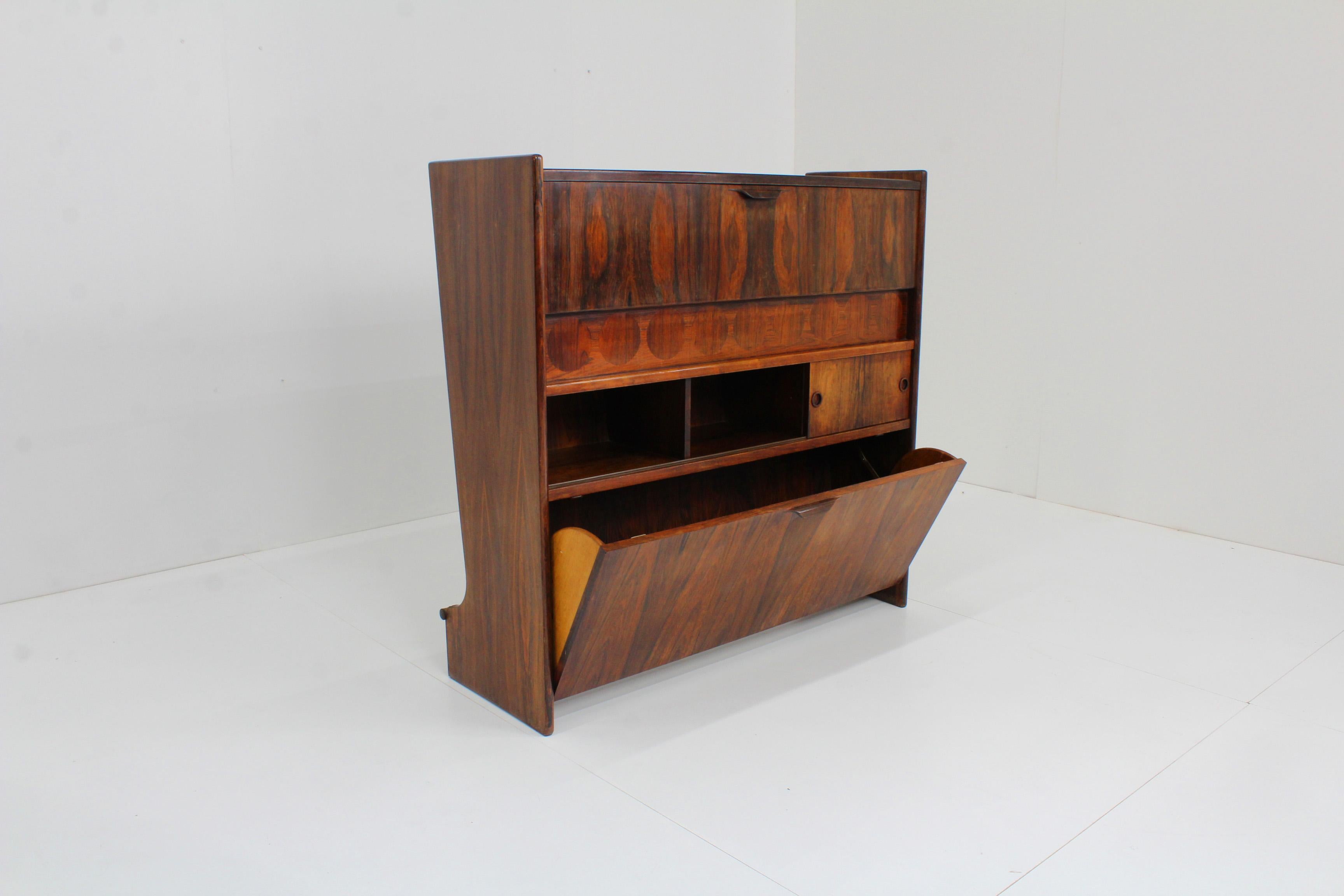 Johannes Andersen Vintage Bar Cabinet Rosewood Sk 661 For Sale 3