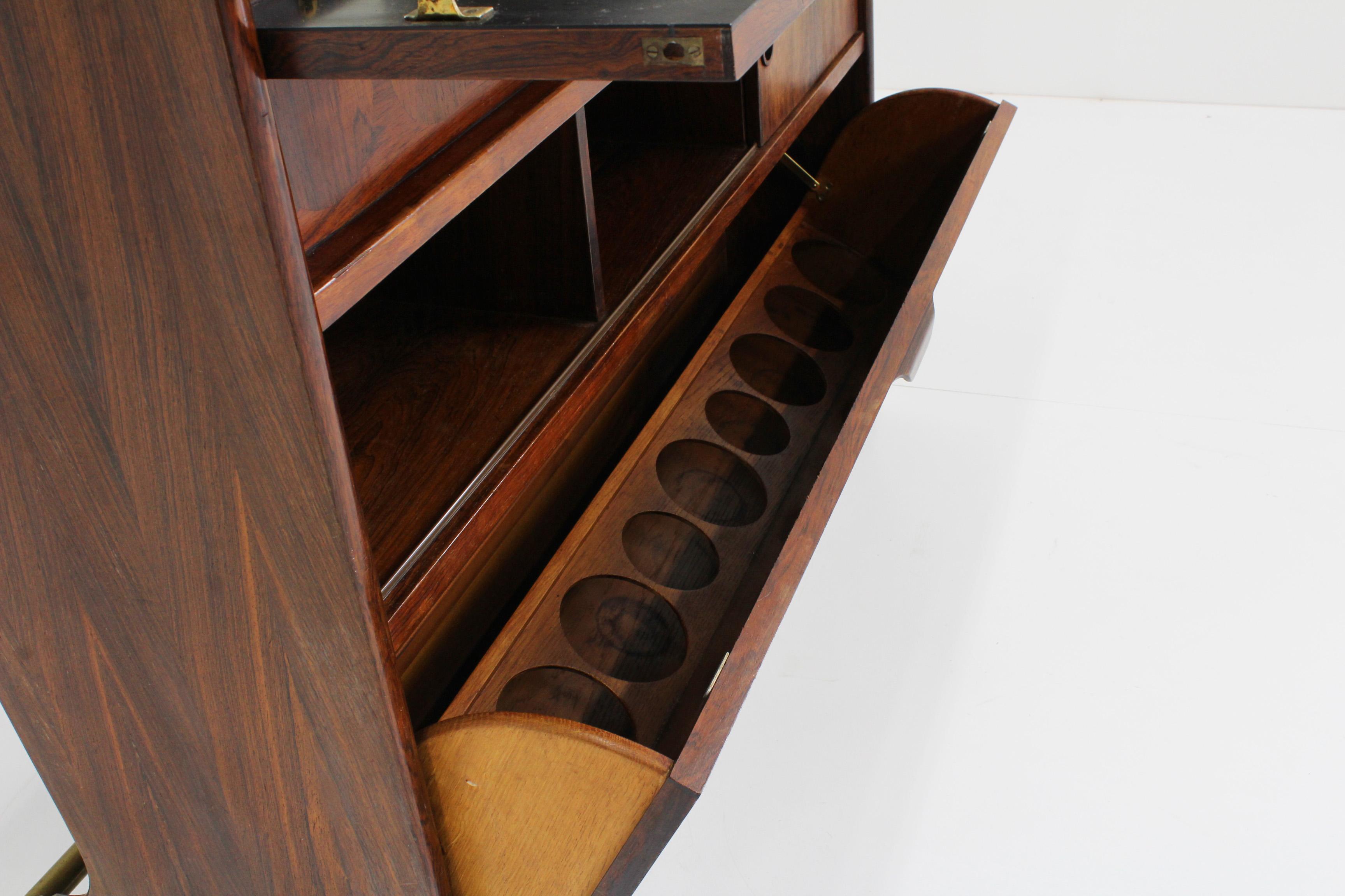 Johannes Andersen Vintage Bar Cabinet Rosewood Sk 661 For Sale 4