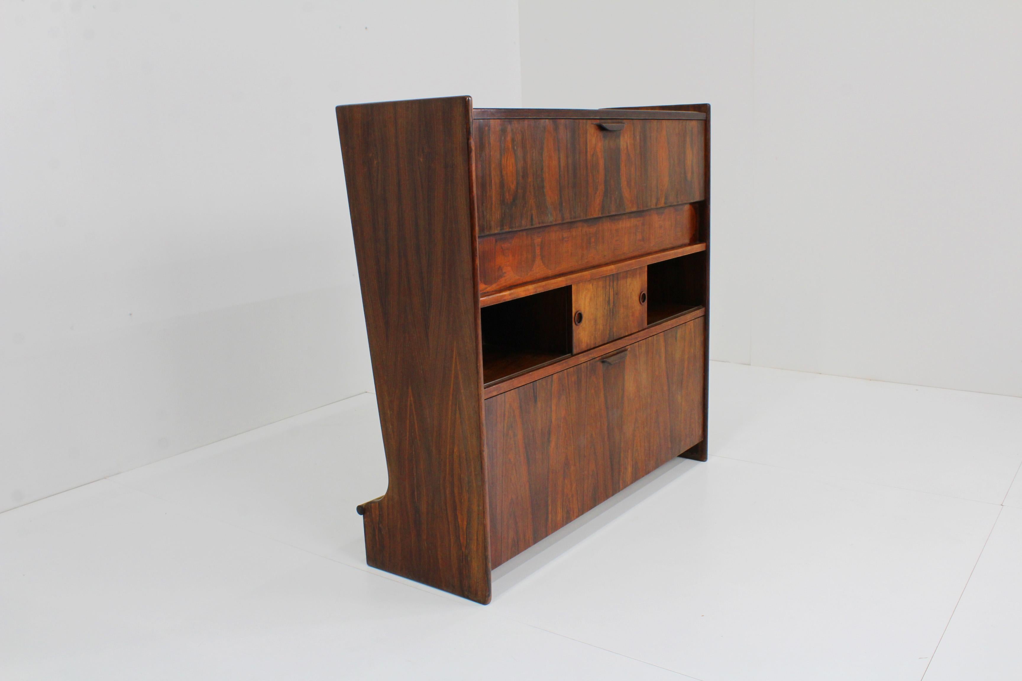 Johannes Andersen Vintage Bar Cabinet Rosewood Sk 661 For Sale 6